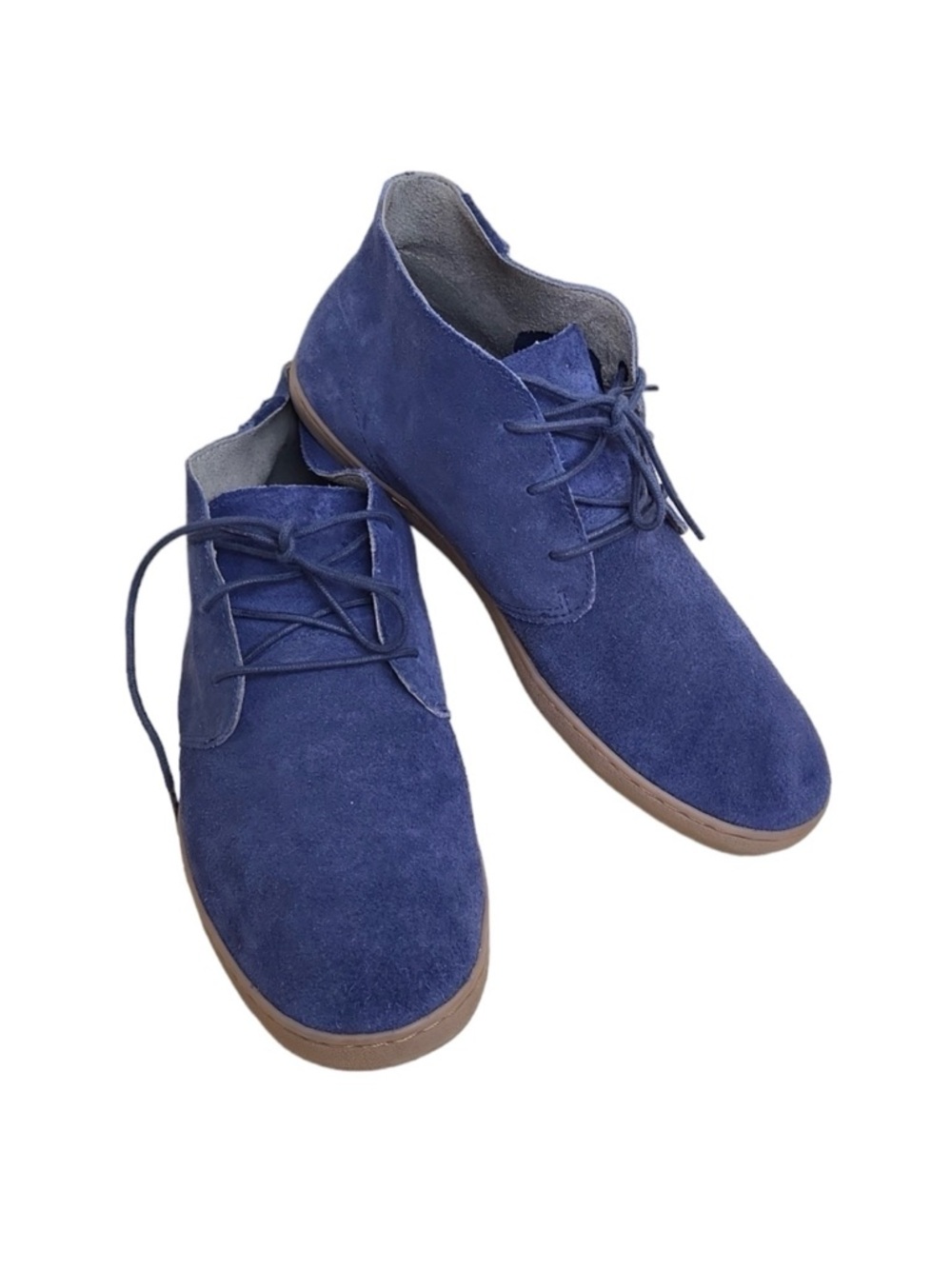Cole Haan Nantucket Suede Navy Ankle Chukka Boots
